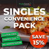 SINGLES CONVENIENCE PACK