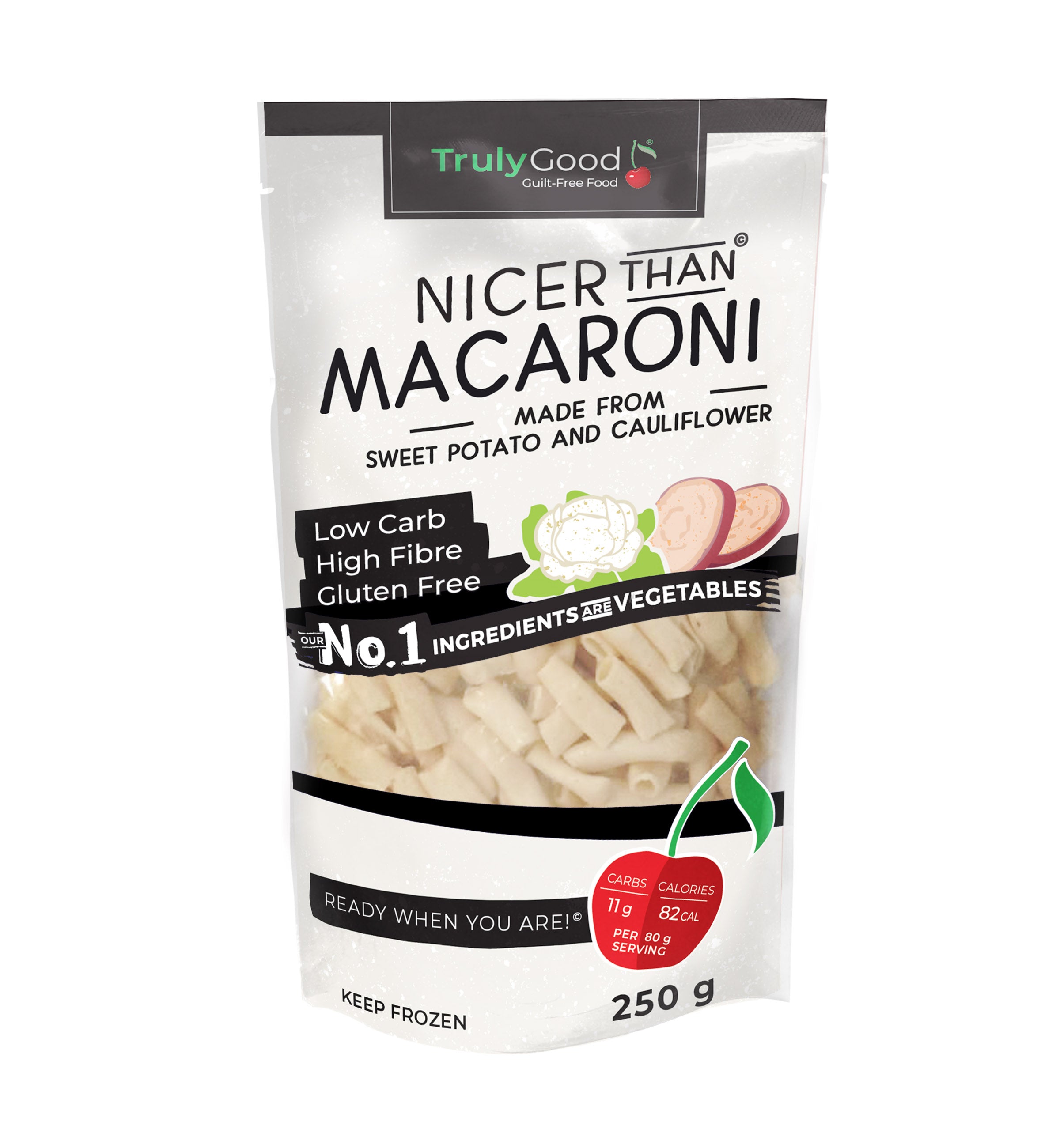 Sweet Potato & Cauliflower Macaroni 250g: 2 to 3 servings
