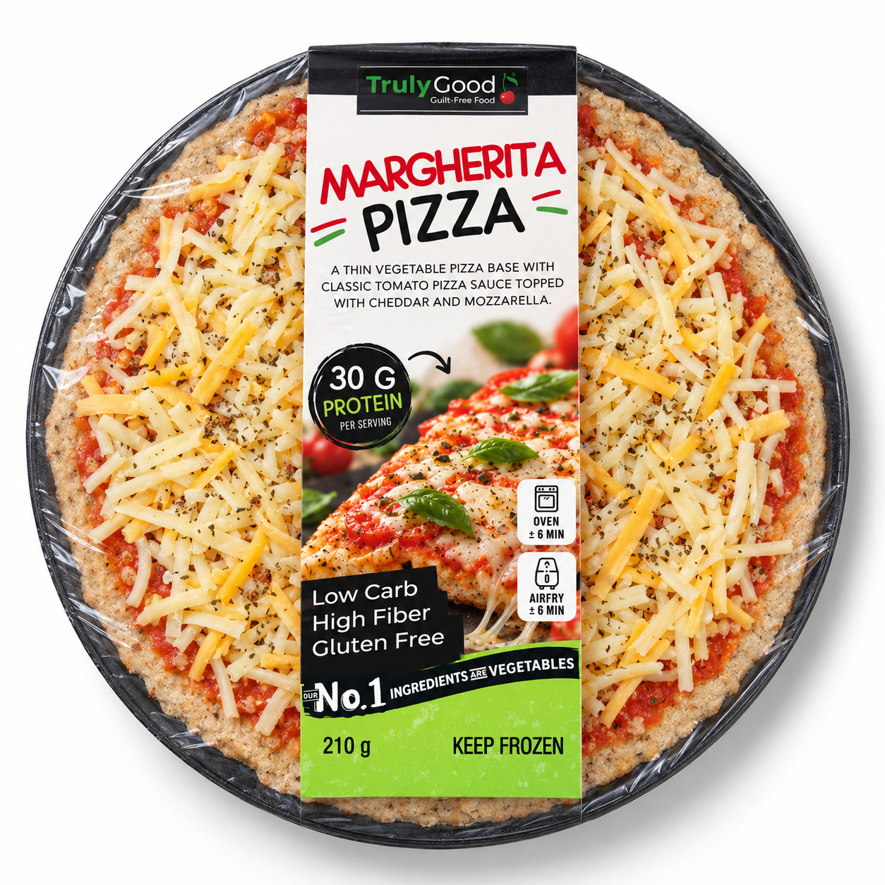 Margherita Pizza: 1 servings