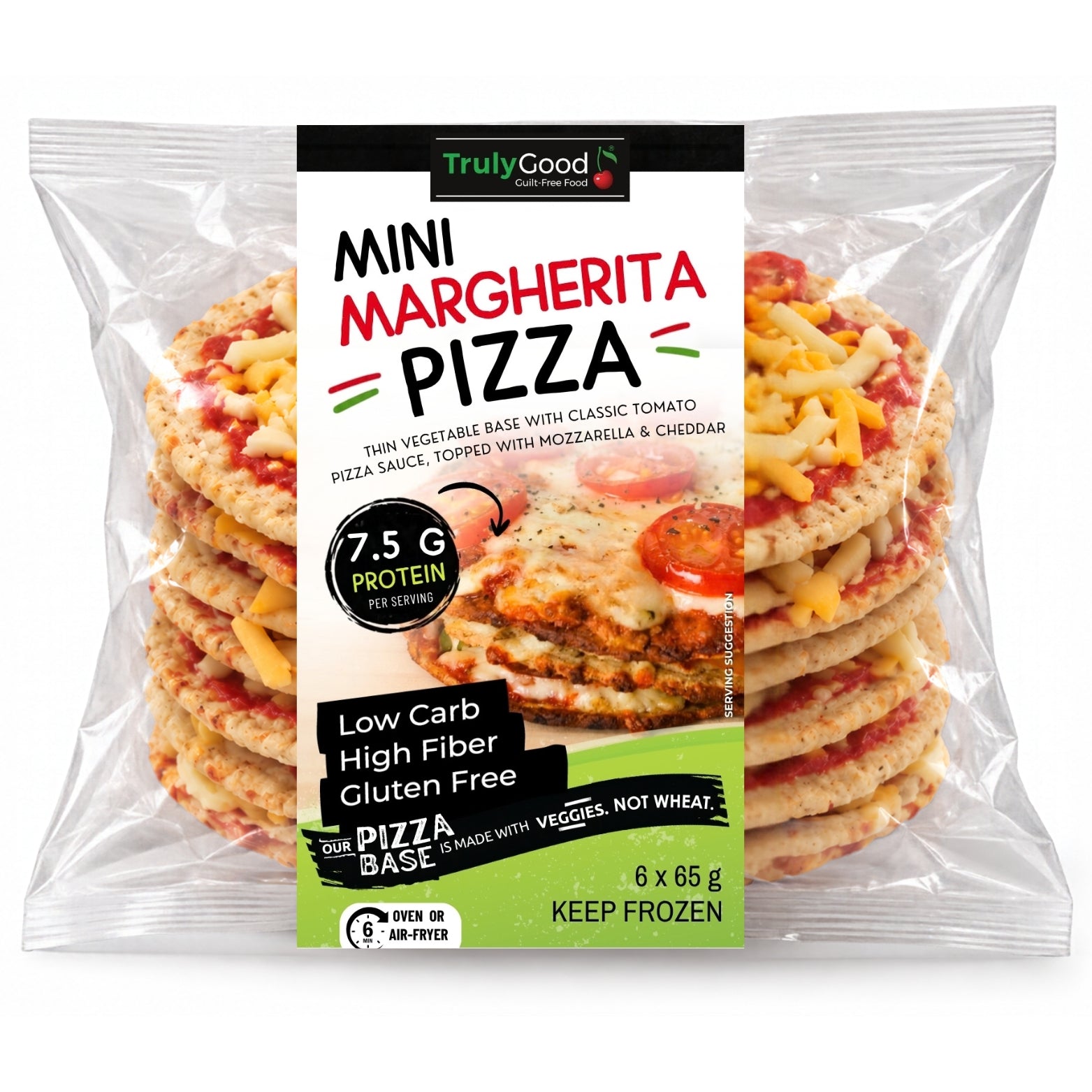 Mini Pizza Margherita : 1 servings (Copy)