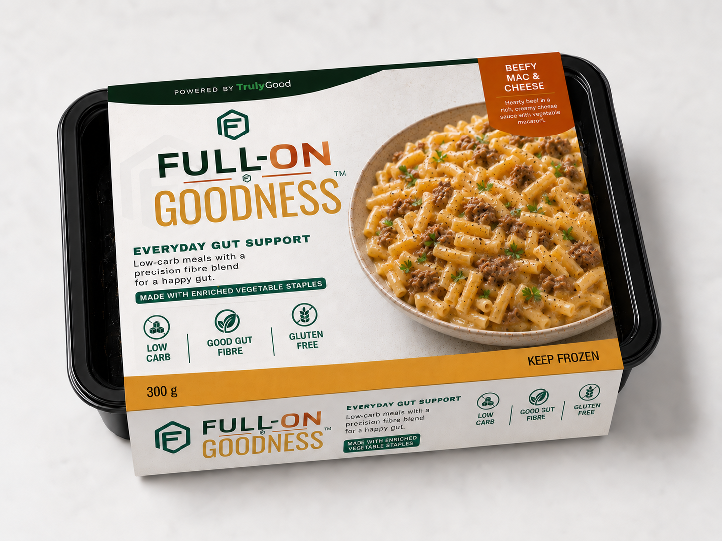 Full-on Goodness : BEEFY MACARONI & CHEESE 300G